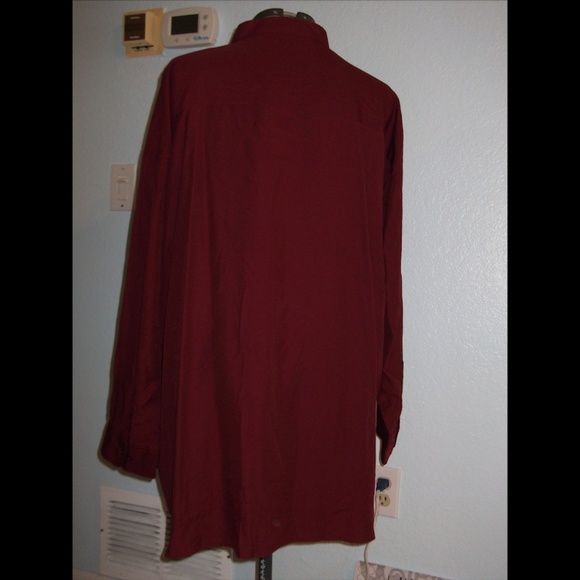 Cassel Mens Plus Size 3X Button Up Shirt - Picture 4 of 8